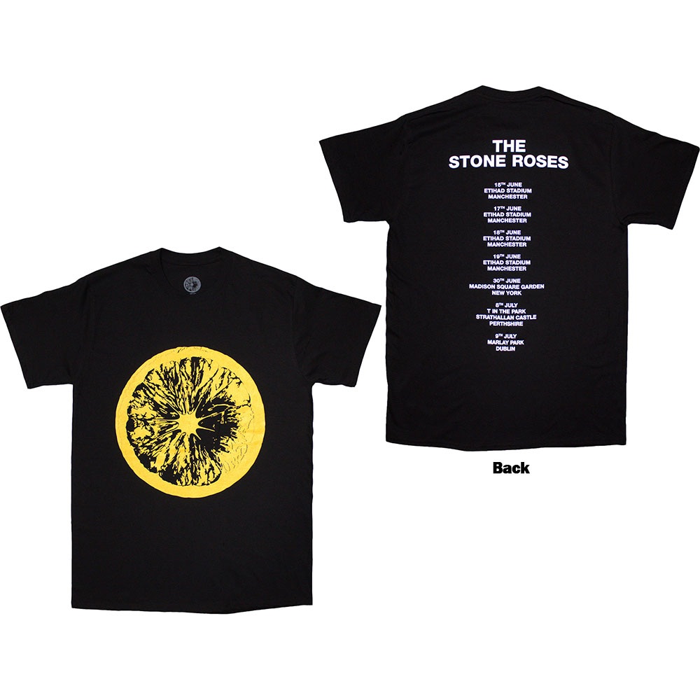 The Stone Roses - Tour 2016 Heren T-shirt - Zwart
